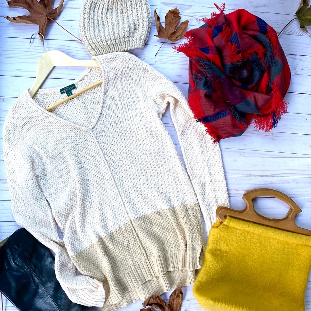 Lauren Ralph Lauren waffle knit sweater